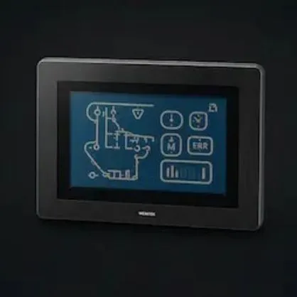 Interface homem-máquina IHM para automação industrial